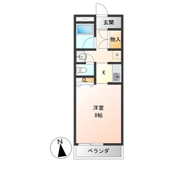 エトワール東青田の物件間取画像